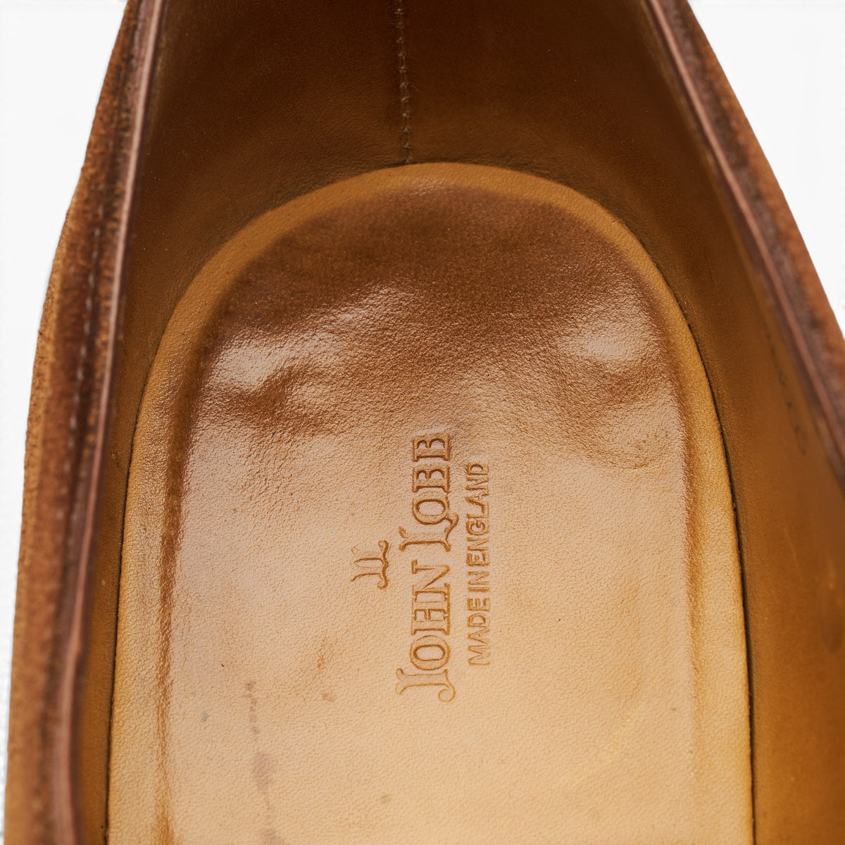 'Evesham' Snuff Brown Suede Loafers UK 10.5 E