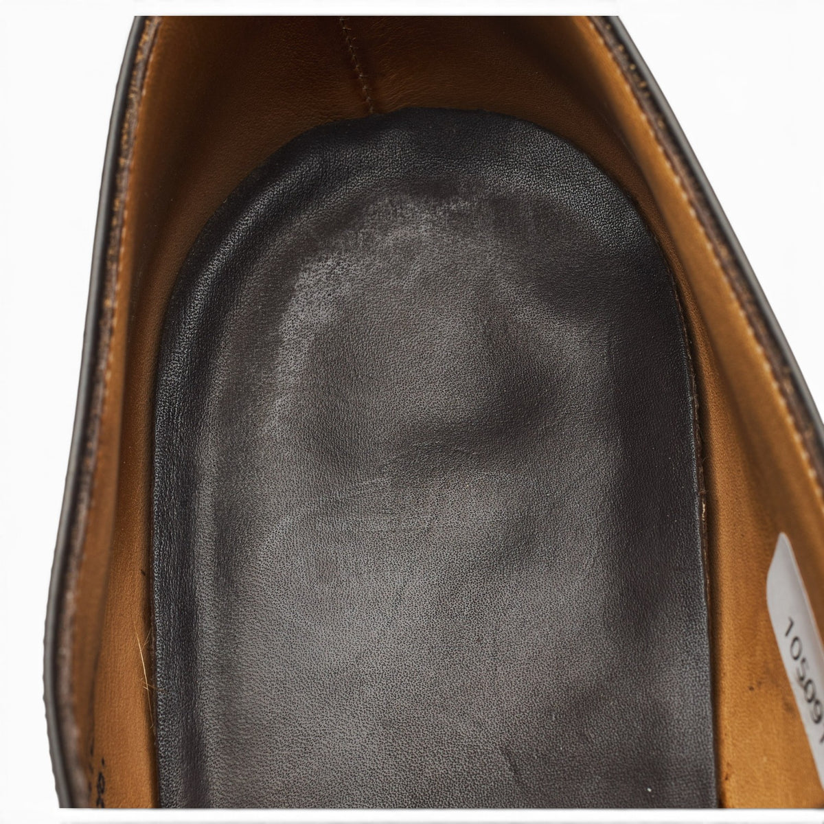 'Tokyo' Dark Brown Leather Monk Strap UK 8.5 F