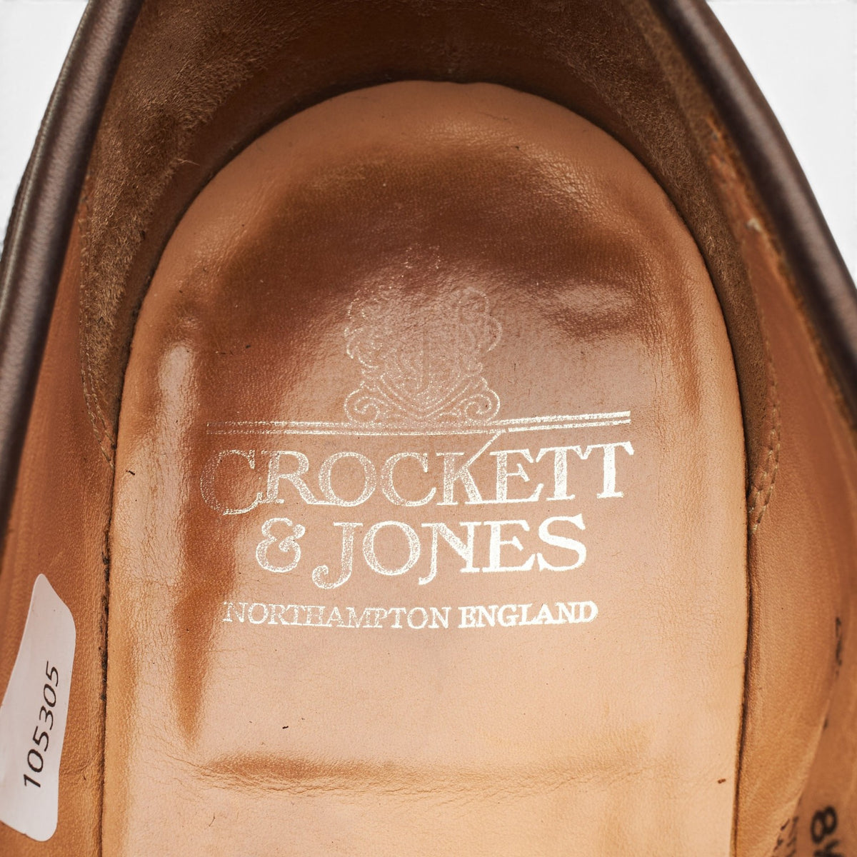 'Sydney' Dark Brown Suede Loafers UK 8.5 E