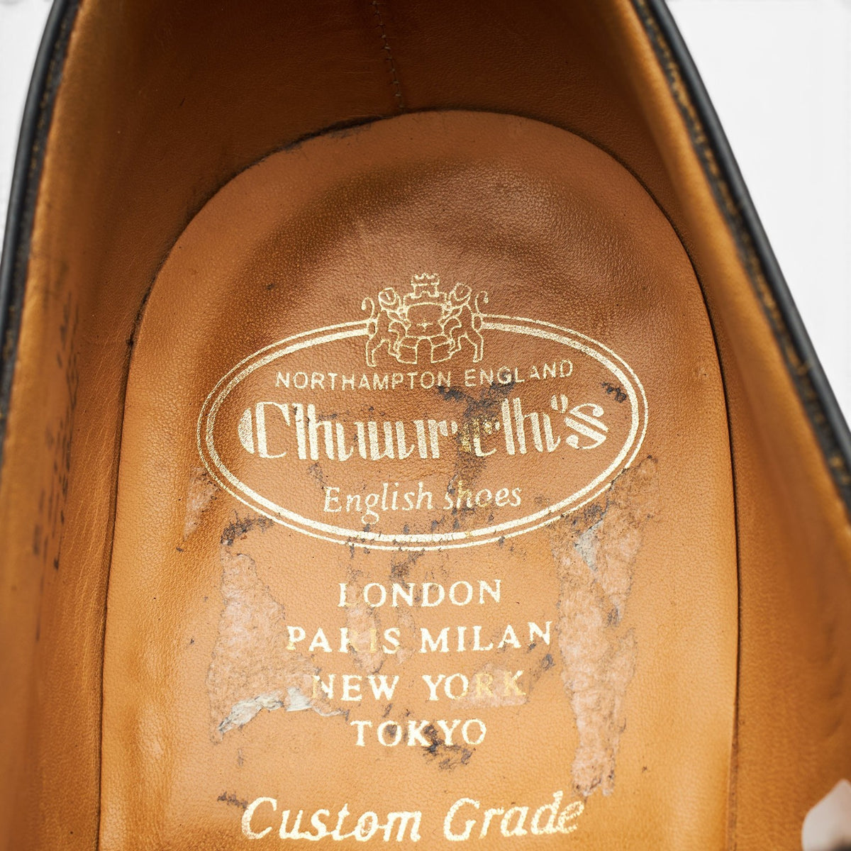 'Lisbon' Black Leather Monk Strap UK 8.5 F