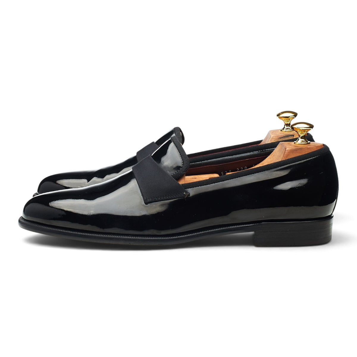 Black Patent Leather Pumps Slippers UK 10.5 US 11.5 D