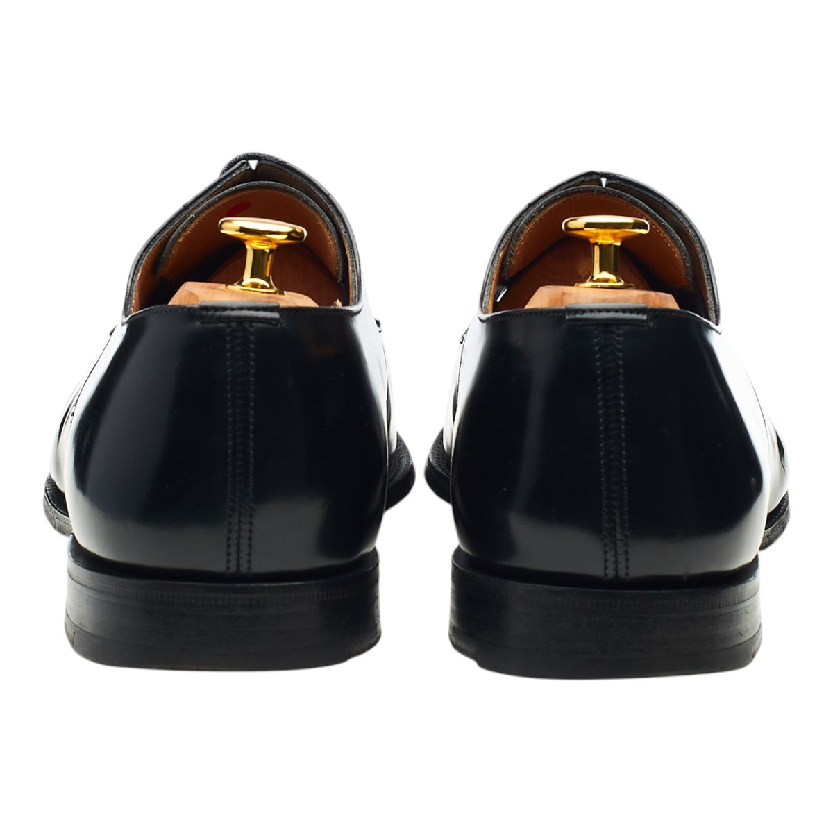 'Clyde' Black Leather Derby UK 13 G