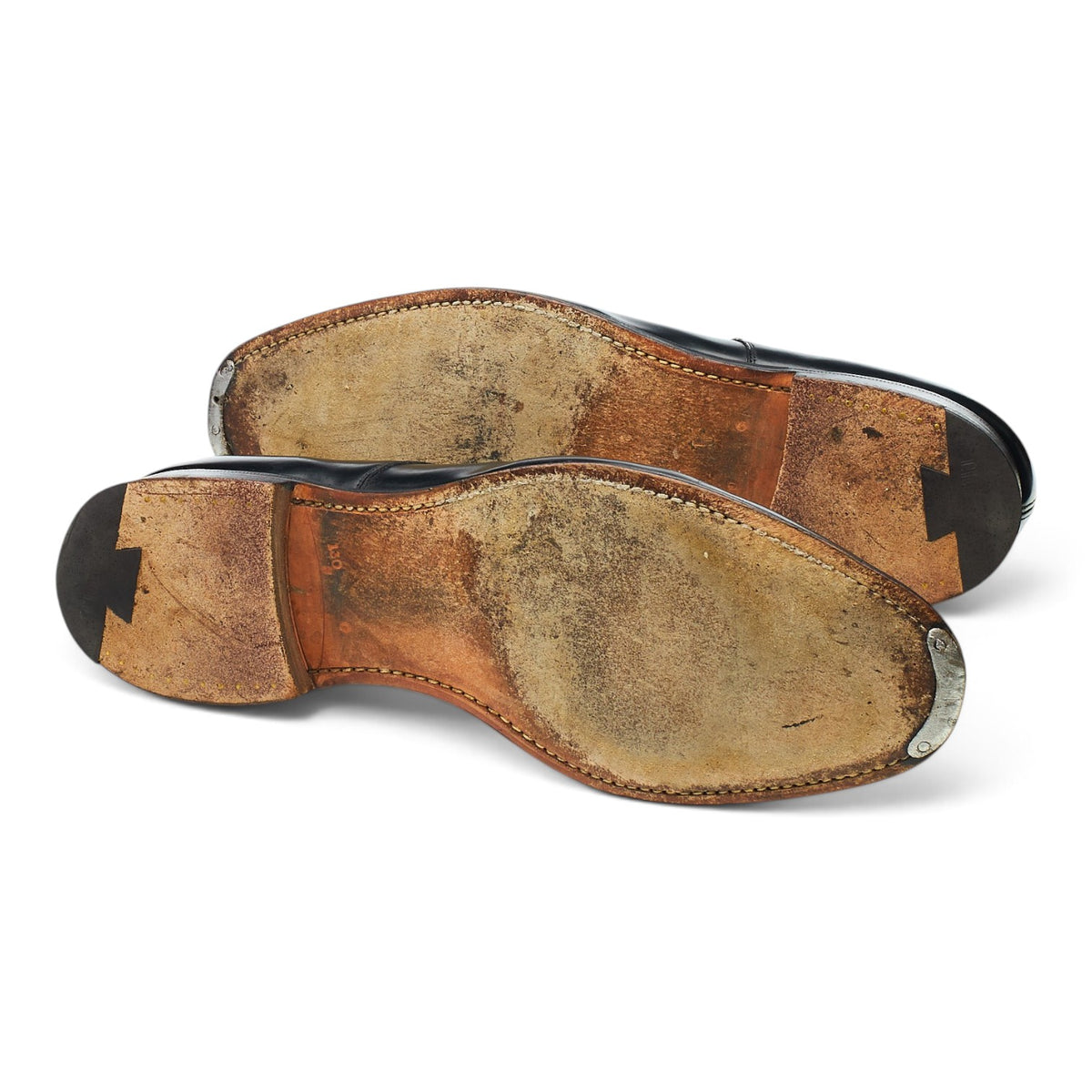 'Clyde' Black Leather Derby UK 13 G