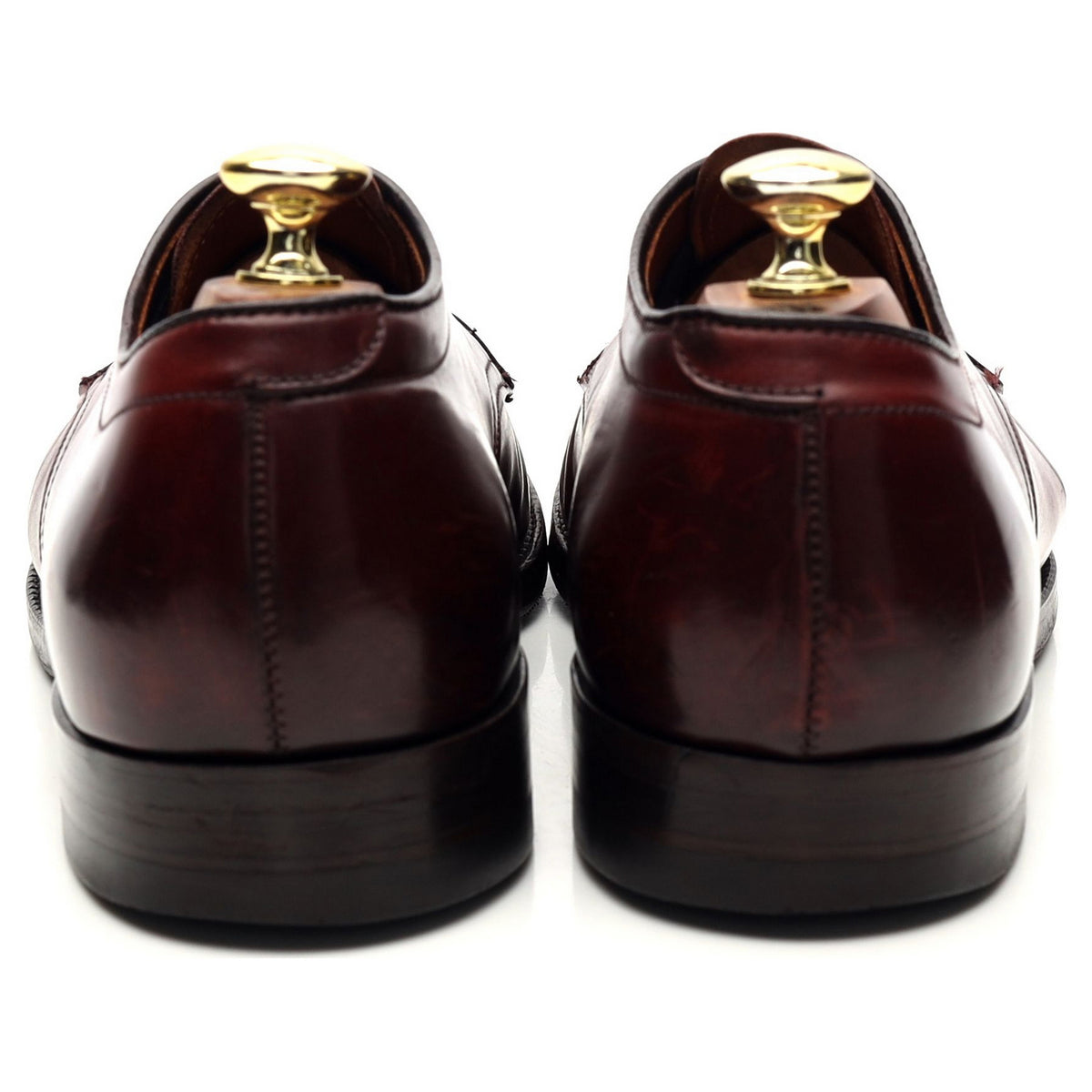 &#39;5938&#39; Burgundy Cordovan Leather Derby UK 7 US 8 C