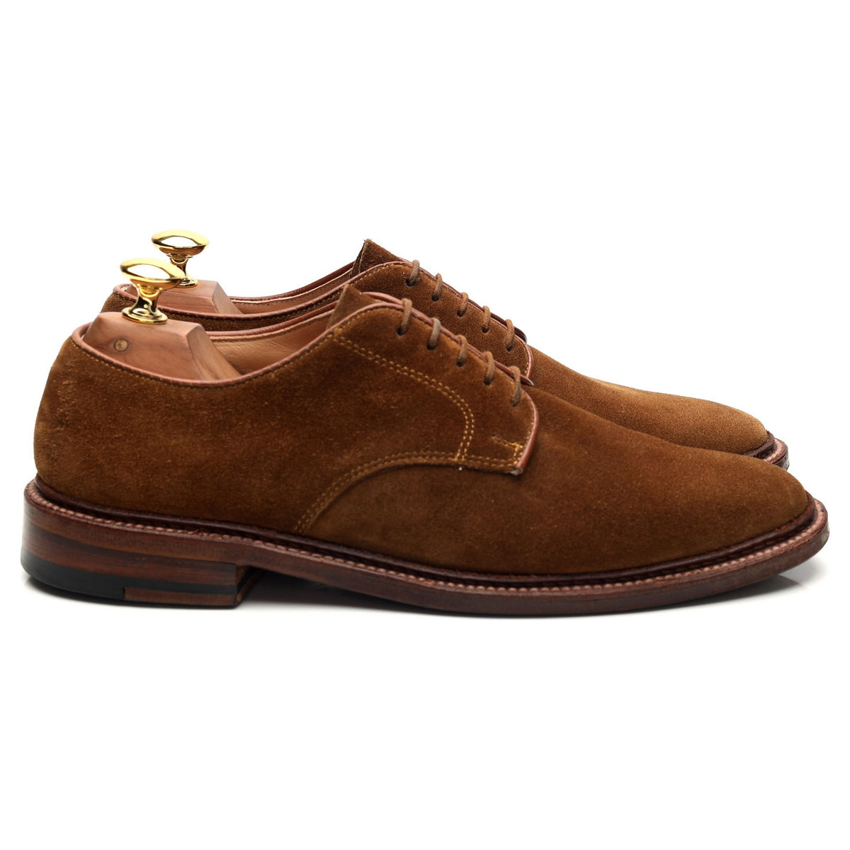 &#39;29336F&#39; Snuff Brown Suede Derby UK 6.5 US 7 D