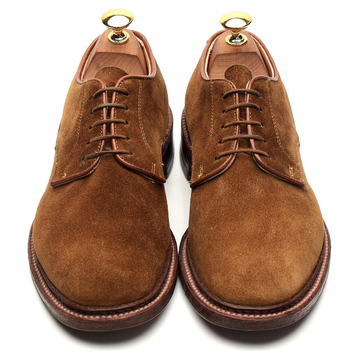 &#39;29336F&#39; Snuff Brown Suede Derby UK 6.5 US 7 D