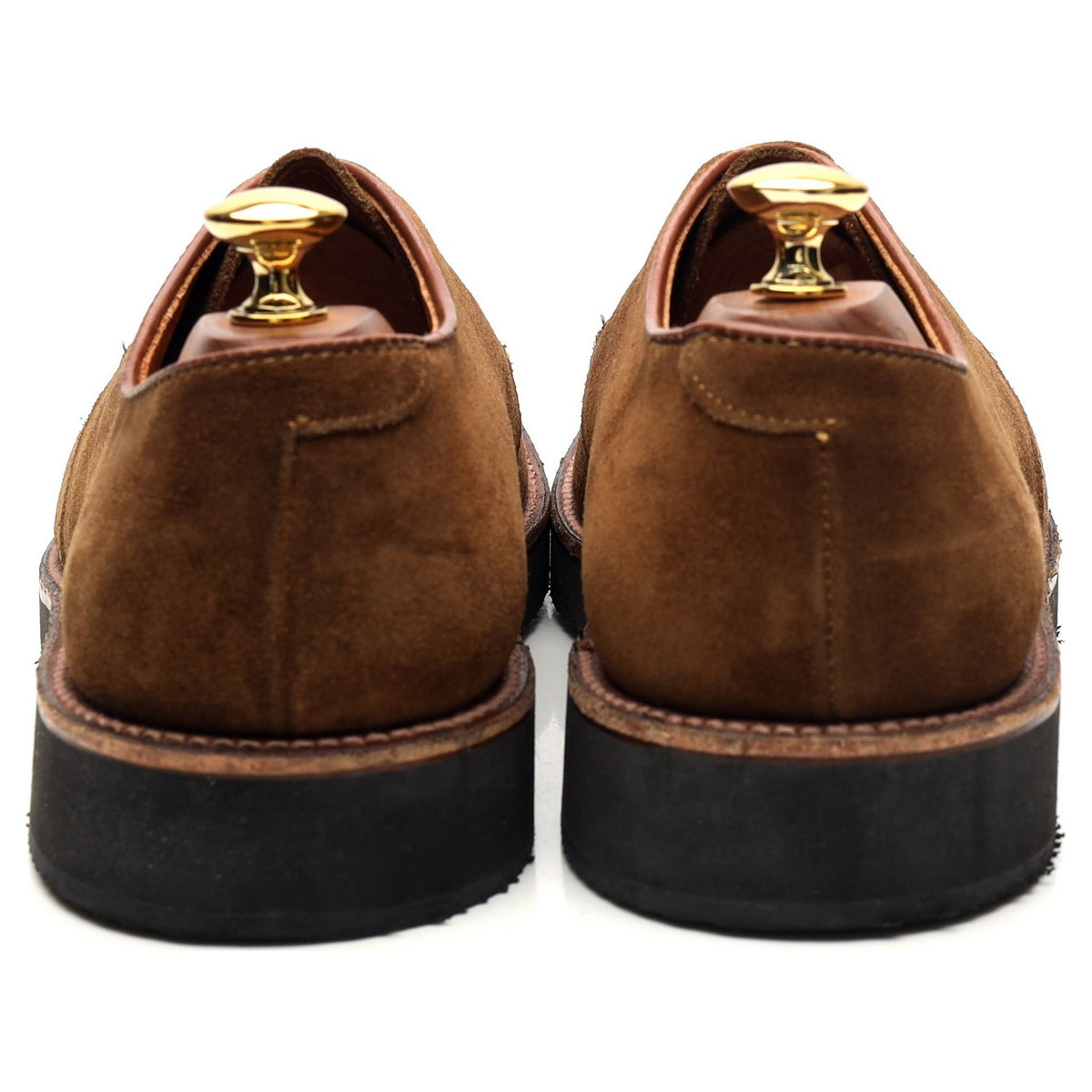 &#39;D6407&#39; Brown Suede Derby UK 7 US 7.5 D