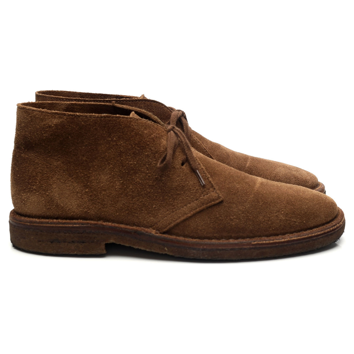 &#39;Clifford&#39; Brown Suede Chukka Boots UK 9.5