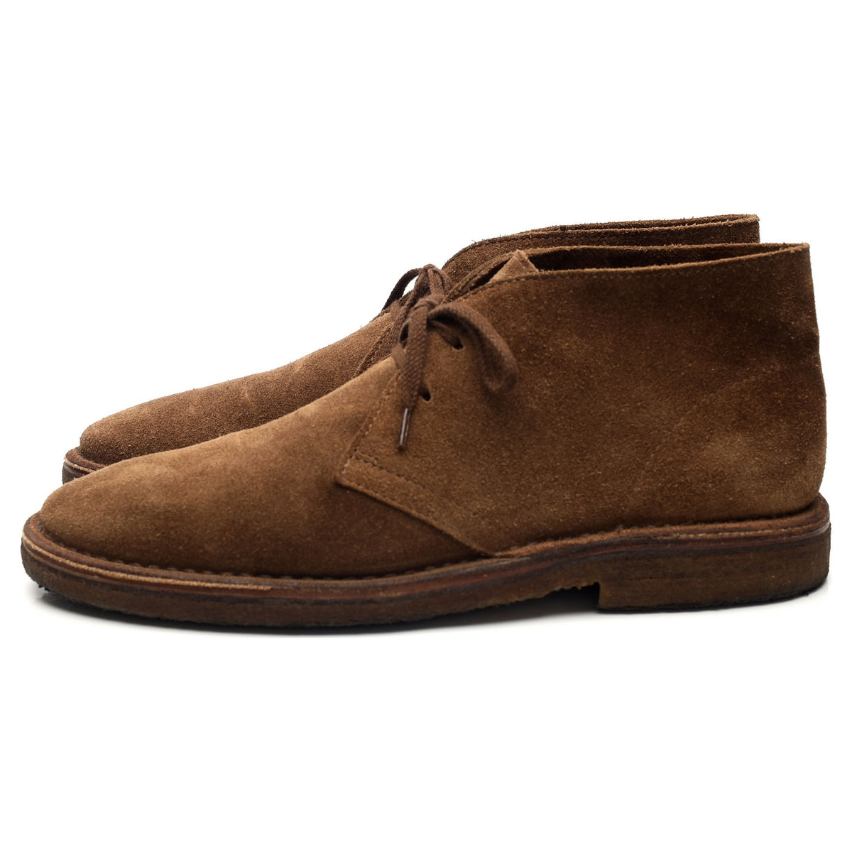 &#39;Clifford&#39; Brown Suede Chukka Boots UK 9.5