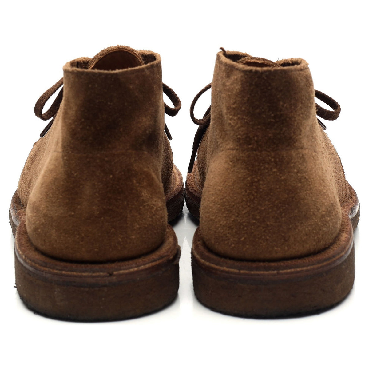 &#39;Clifford&#39; Brown Suede Chukka Boots UK 9.5