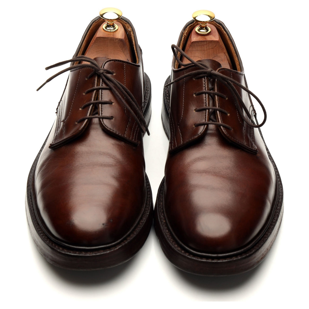 &#39;Woodstock&#39; Brown Leather Derby UK 9