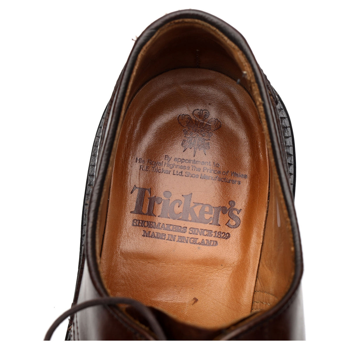 &#39;Woodstock&#39; Brown Leather Derby UK 9