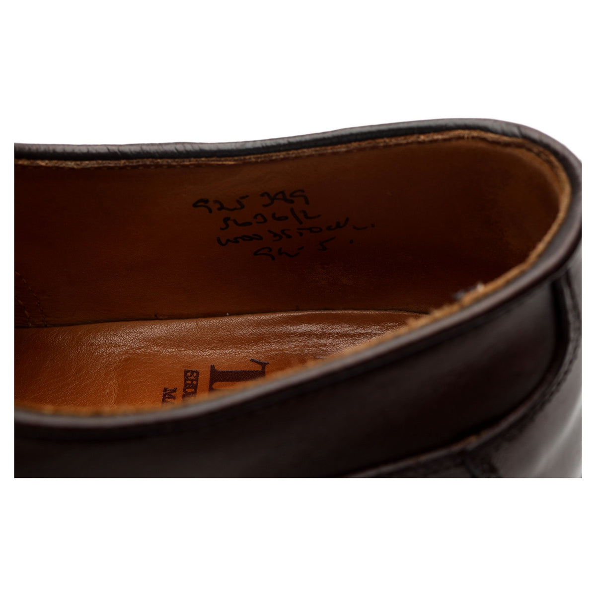 &#39;Woodstock&#39; Brown Leather Derby UK 9