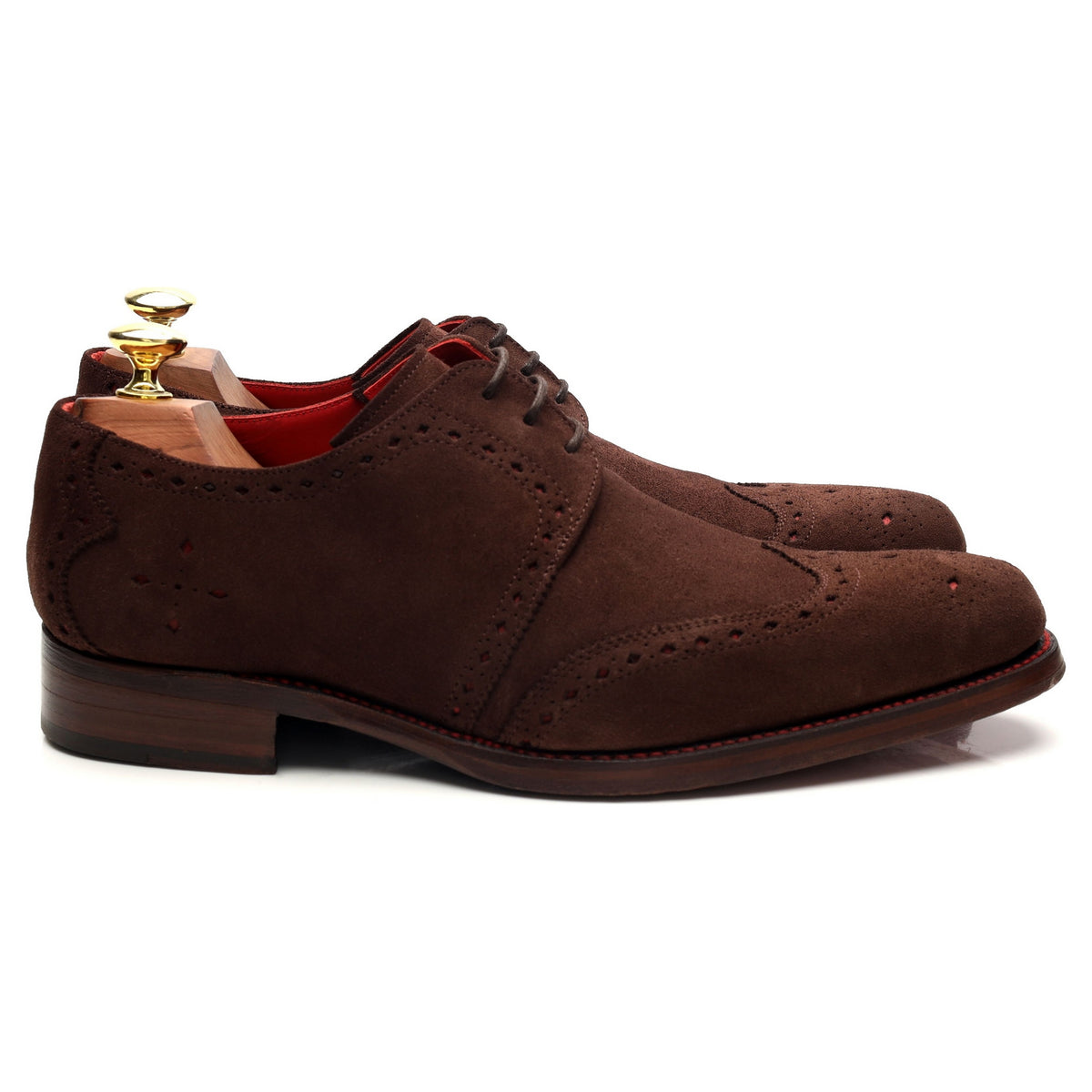 &#39;Ice Truck Dexter&#39; Brown Suede Derby UK 7