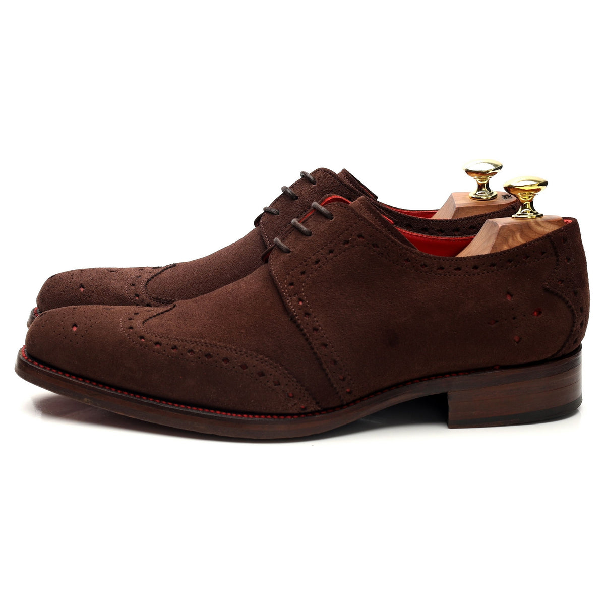 &#39;Ice Truck Dexter&#39; Brown Suede Derby UK 7