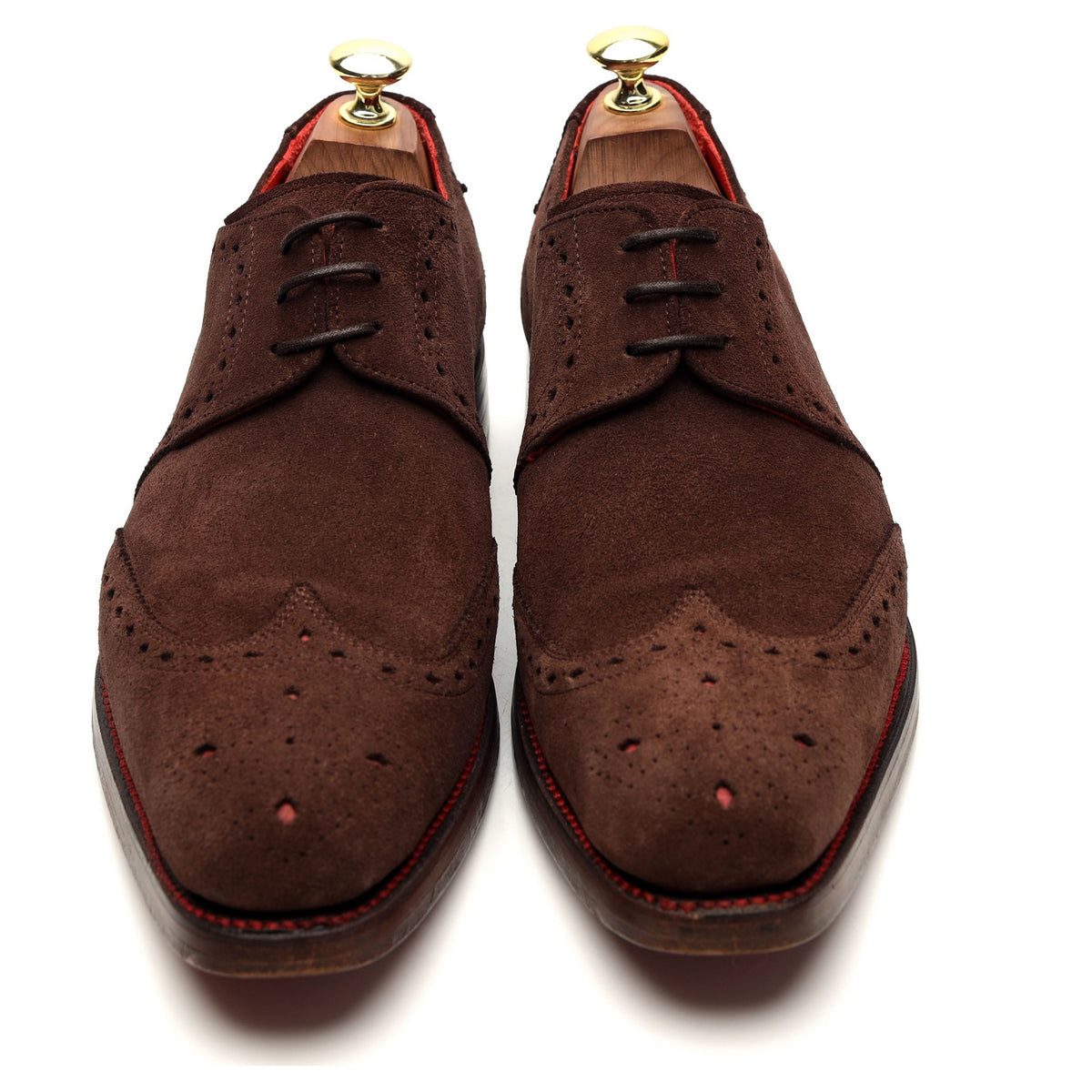 &#39;Ice Truck Dexter&#39; Brown Suede Derby UK 7