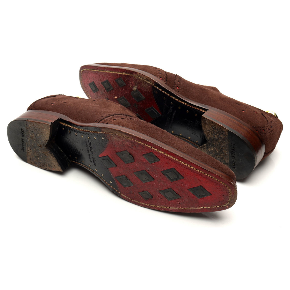 &#39;Ice Truck Dexter&#39; Brown Suede Derby UK 7