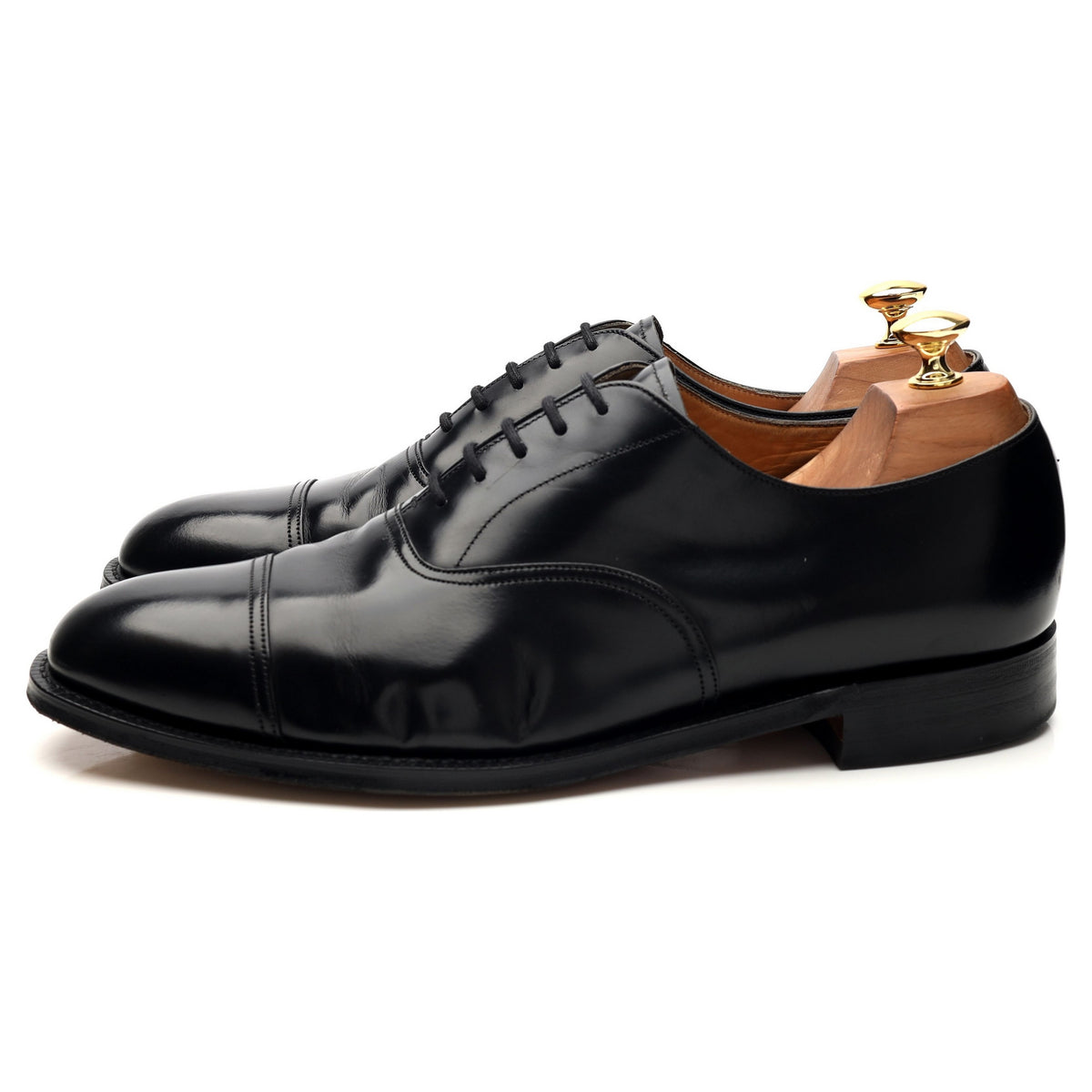 Black Leather Oxford UK 10 G