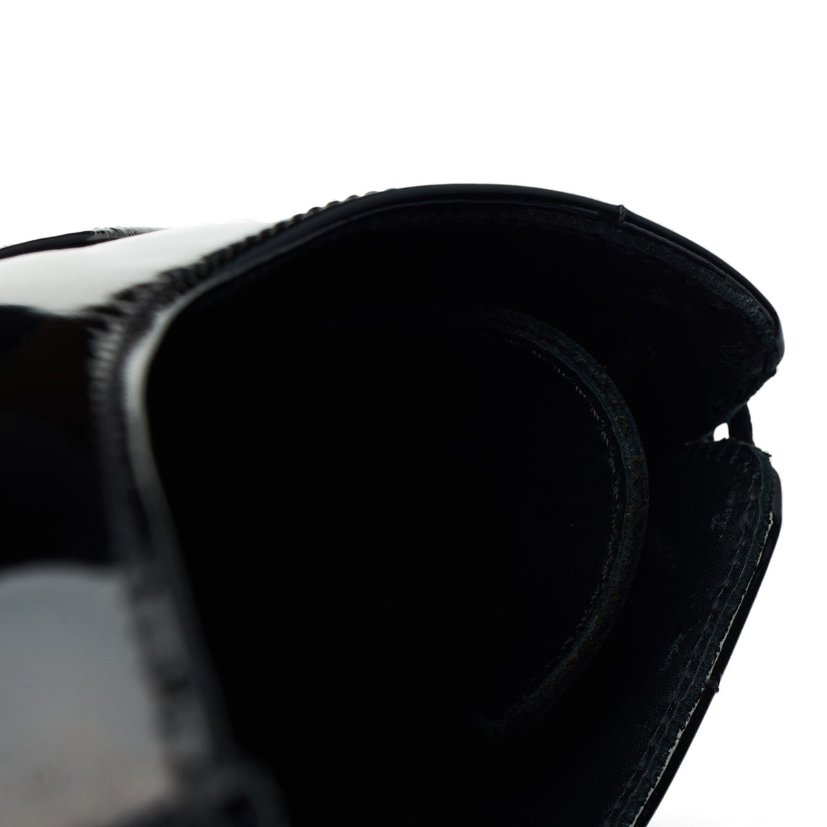 'Aston' Black Patent Leather Oxford UK 8.5