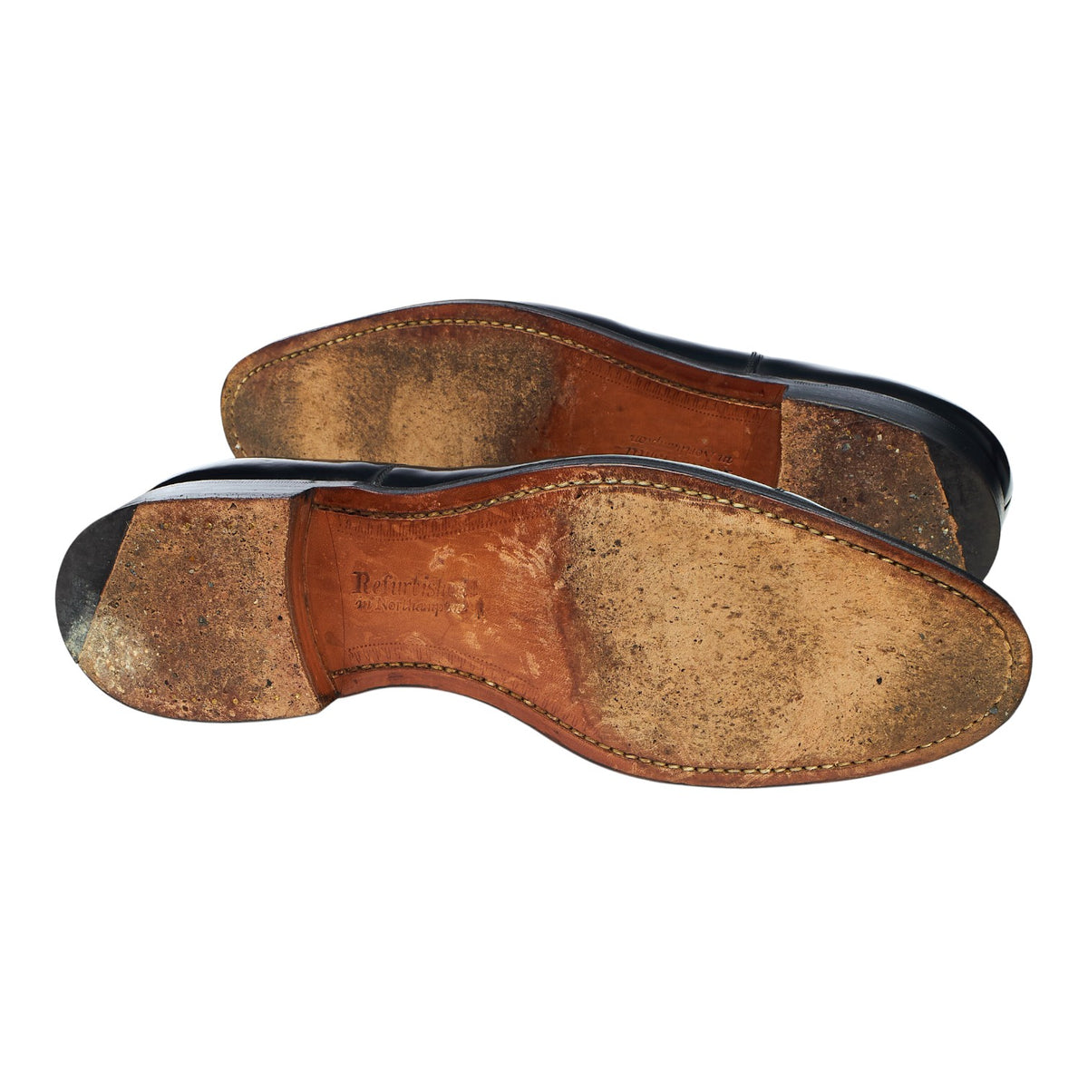 'Hong Kong' Black Leather Oxford UK 8 F