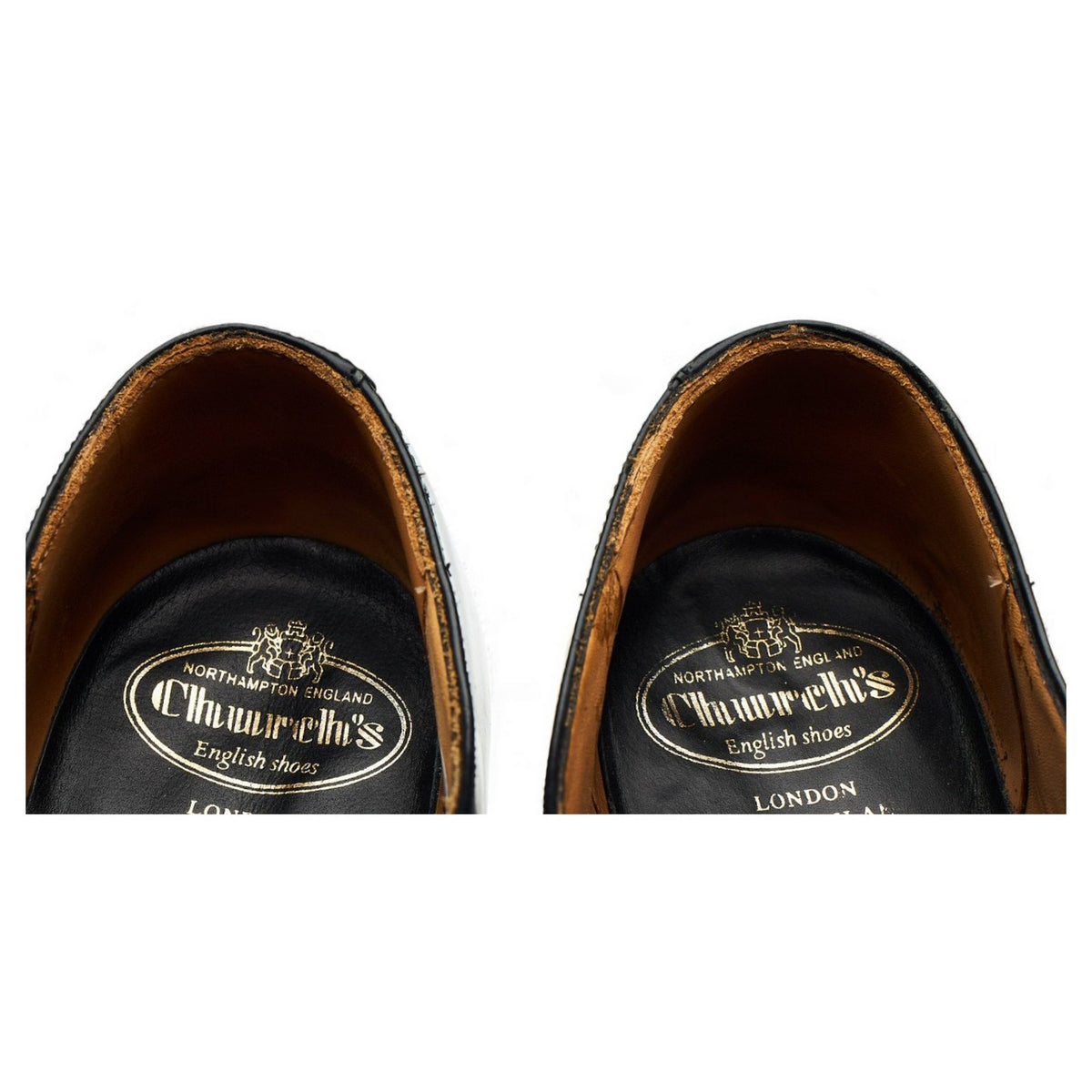 'Hong Kong' Black Leather Oxford UK 8 F