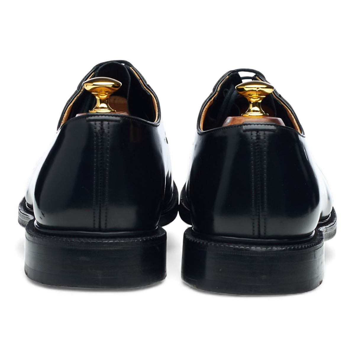 'Shannon' Black Leather Derby UK 11 G