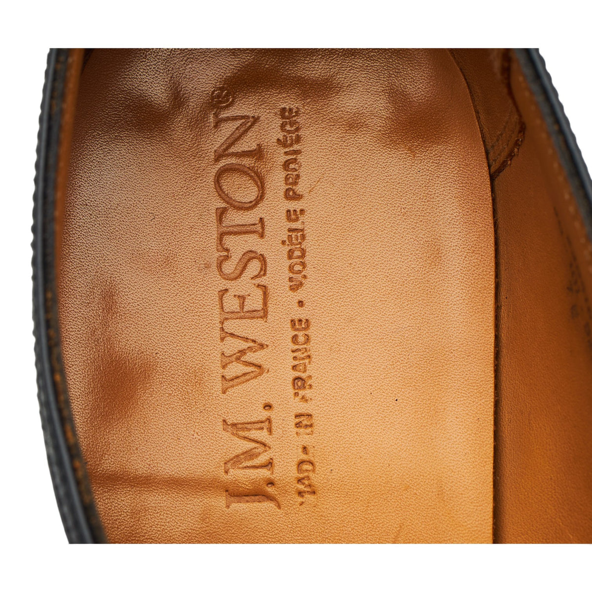 '531' Black Leather Monk Strap 7 E UK 7.5