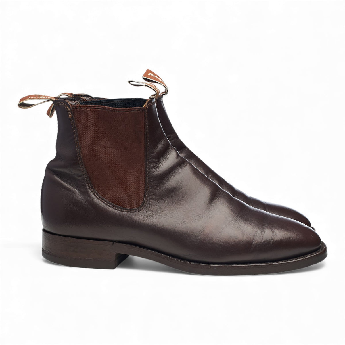 'Comfort Craftsman' Dark Brown Leather Chelsea Boots UK 7.5 G