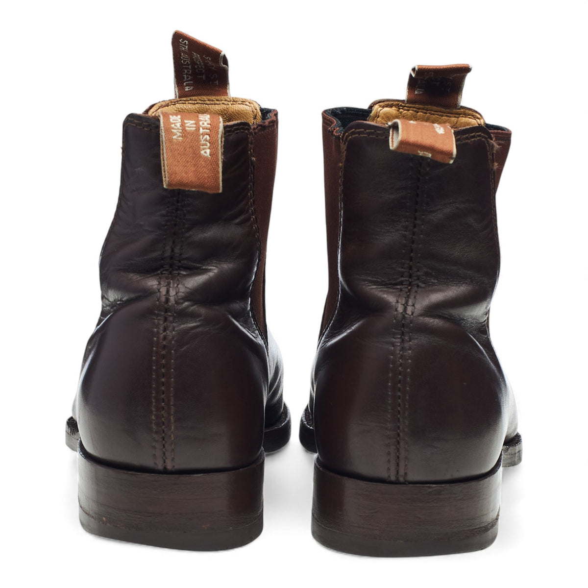 'Comfort Craftsman' Dark Brown Leather Chelsea Boots UK 7.5 G