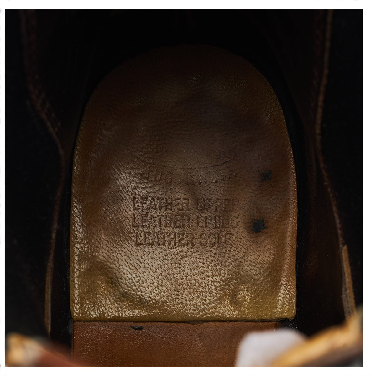 'Comfort Craftsman' Dark Brown Leather Chelsea Boots UK 7.5 G