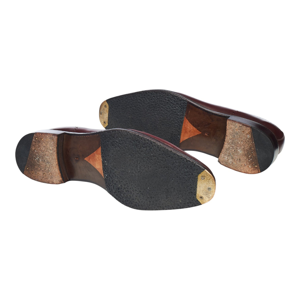 Linea Maestro '106462' Burgundy Leather Wholecut Oxford Brogues UK 8