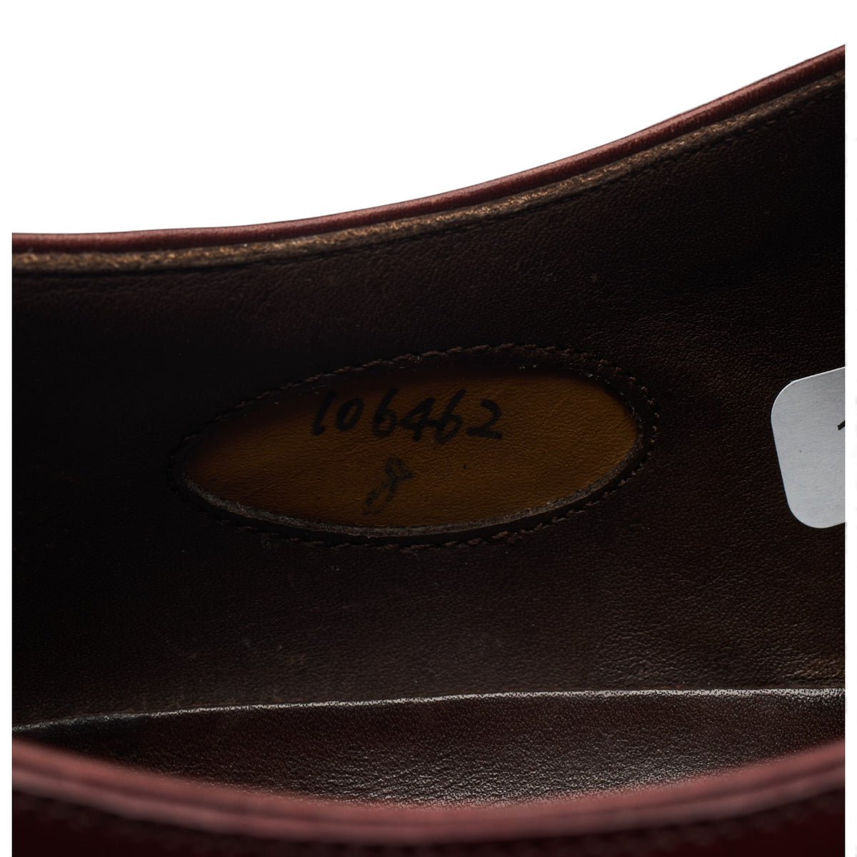 Linea Maestro '106462' Burgundy Leather Wholecut Oxford Brogues UK 8