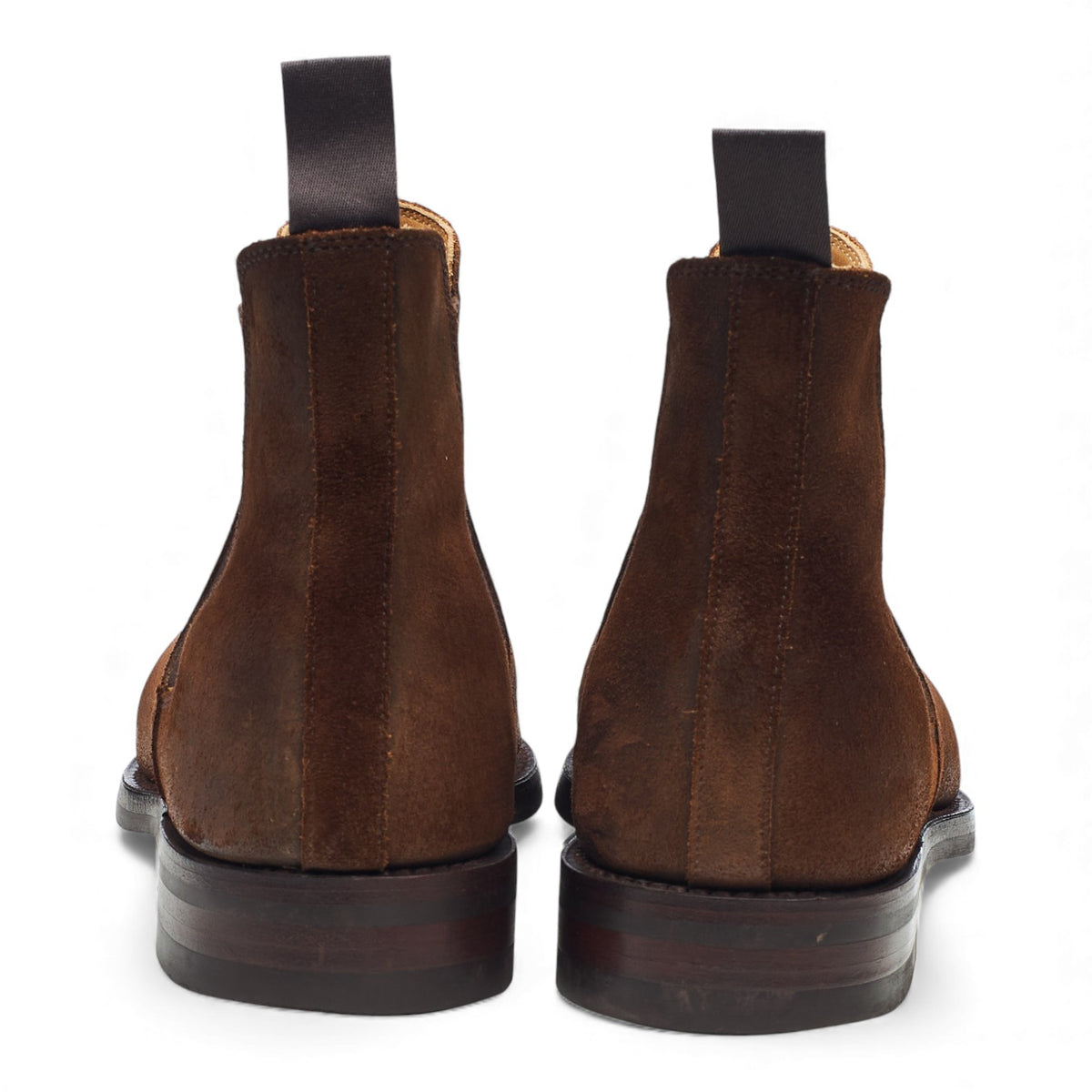 'Chelsea 5' Brown Rough-Out Suede Chelsea UK 8.5 E