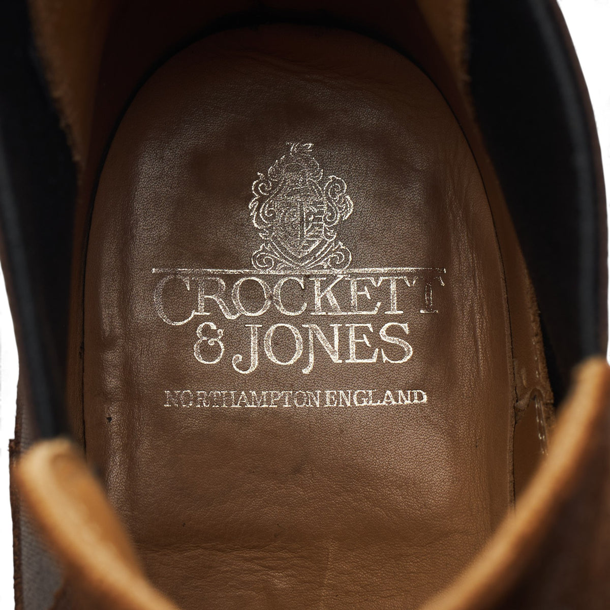 'Chelsea 5' Brown Rough-Out Suede Chelsea UK 8.5 E