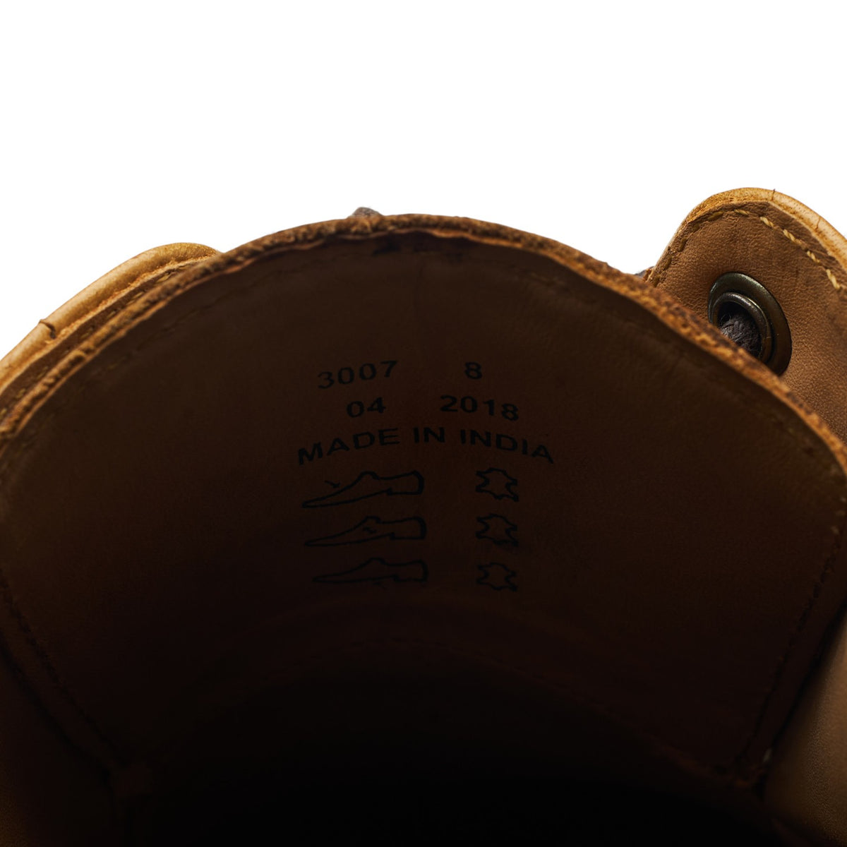 Patrick Grant Tan Brown Leather Derby Brogues UK 8