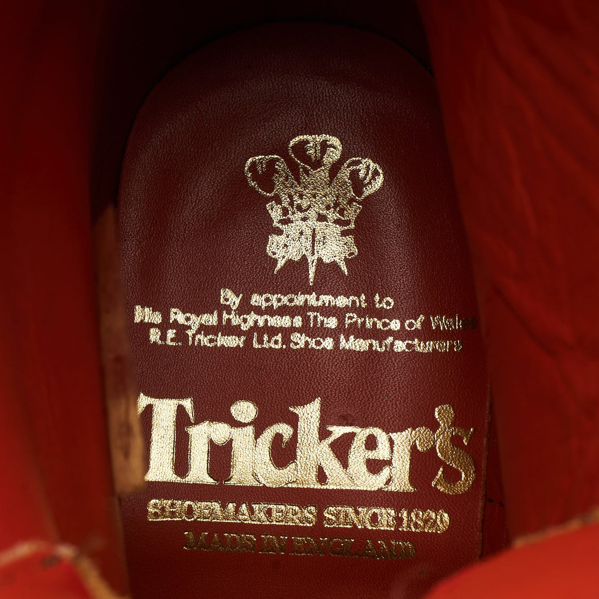 Women's 'Stephy' Tan Brown Leather Brogue Boots UK 3