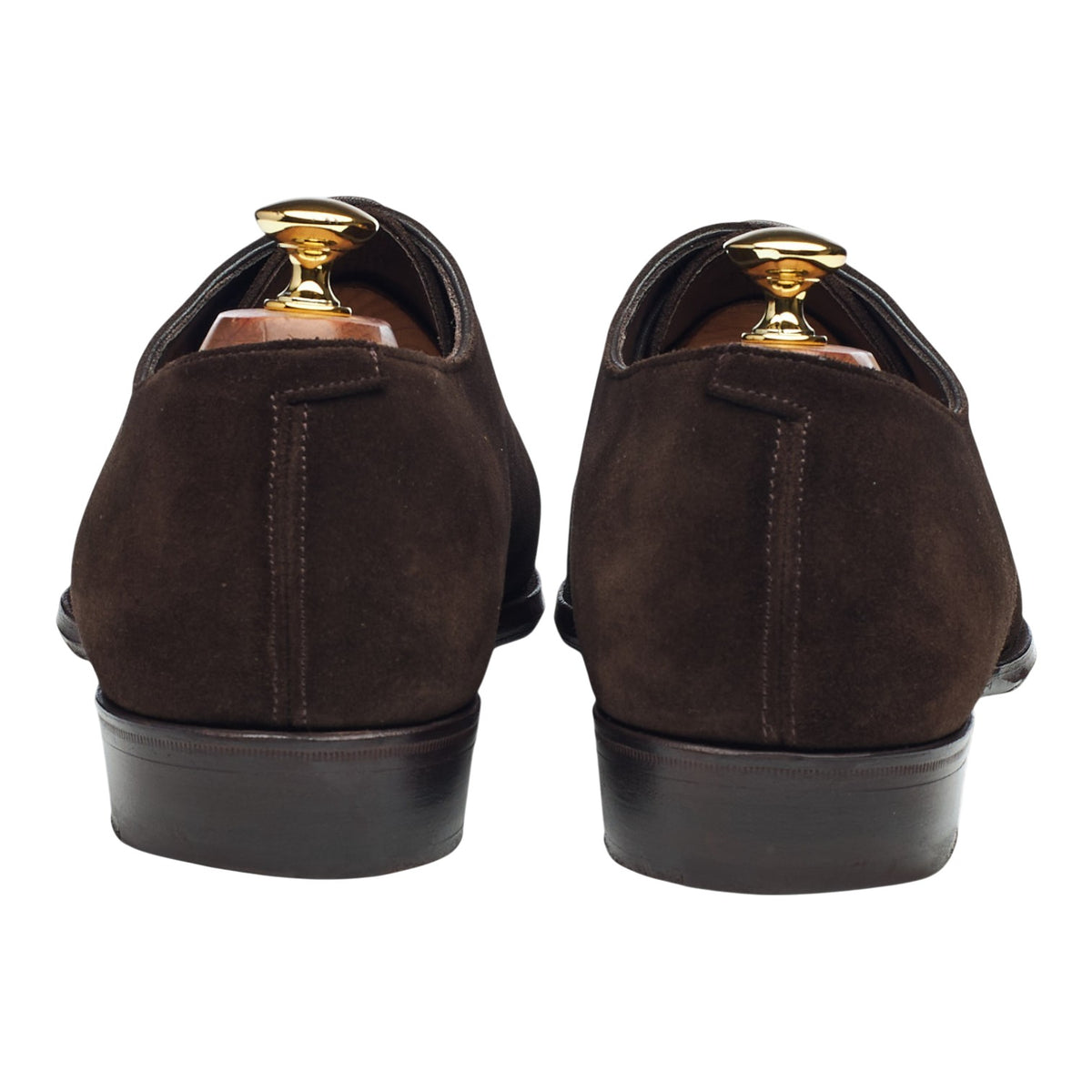 'Merlin' Dark Brown Suede Wholecut Oxford UK 10 E