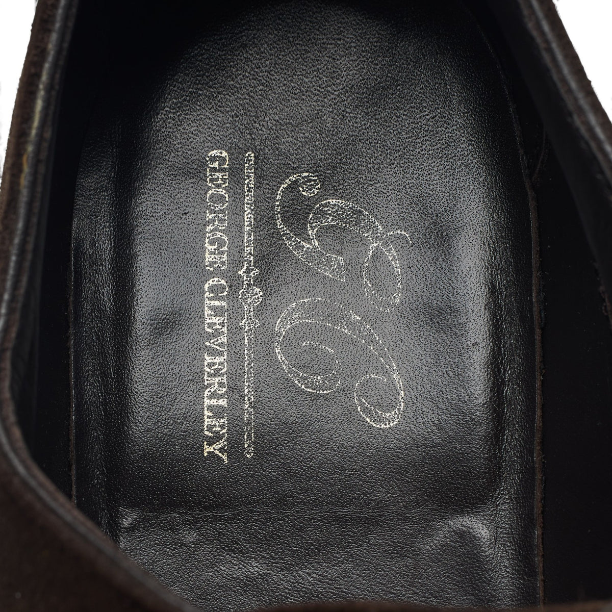 'Merlin' Dark Brown Suede Wholecut Oxford UK 10 E