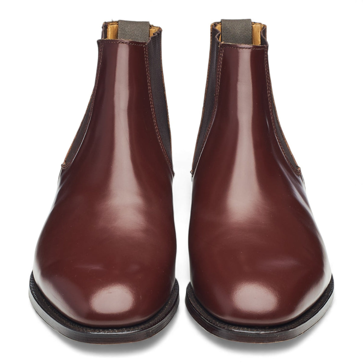 Shipton & Heneage 'Esher' Brown Leather Chelsea Boots UK 8 F