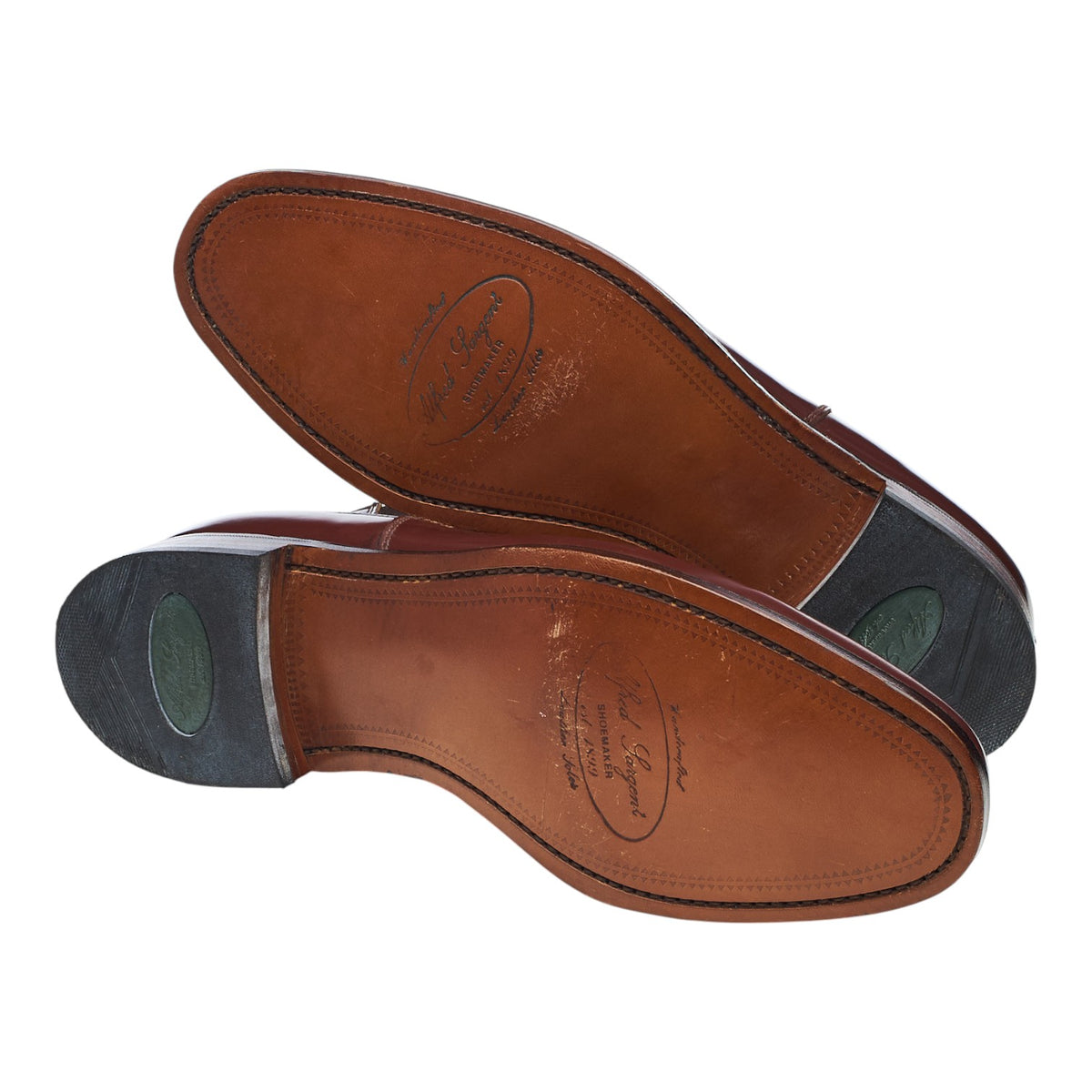 Shipton & Heneage 'Esher' Brown Leather Chelsea Boots UK 8 F