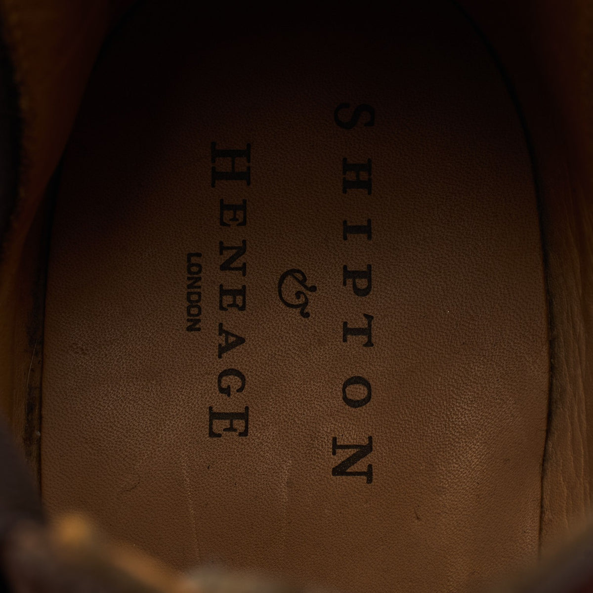 Shipton & Heneage 'Esher' Brown Leather Chelsea Boots UK 8 F