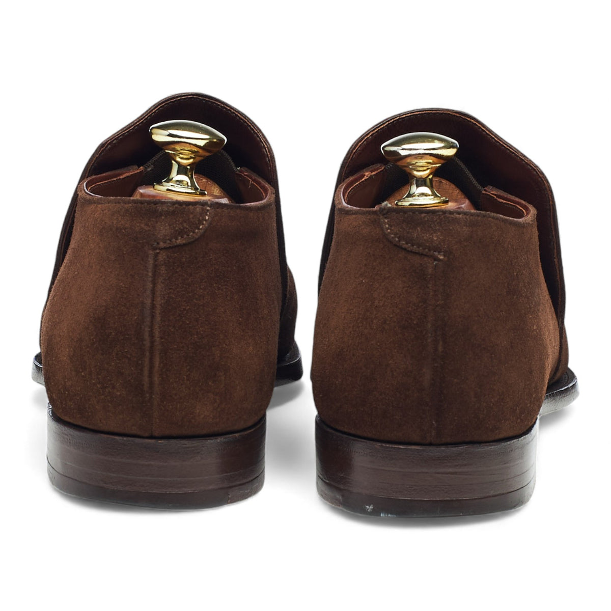 'Kempton' Dark Brown Suede Demi Boot UK 7 D