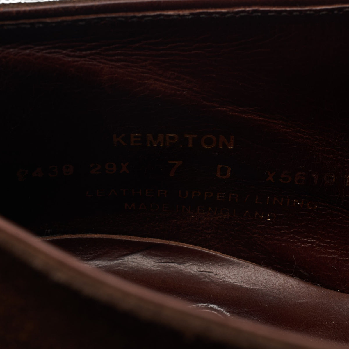 'Kempton' Dark Brown Suede Demi Boot UK 7 D