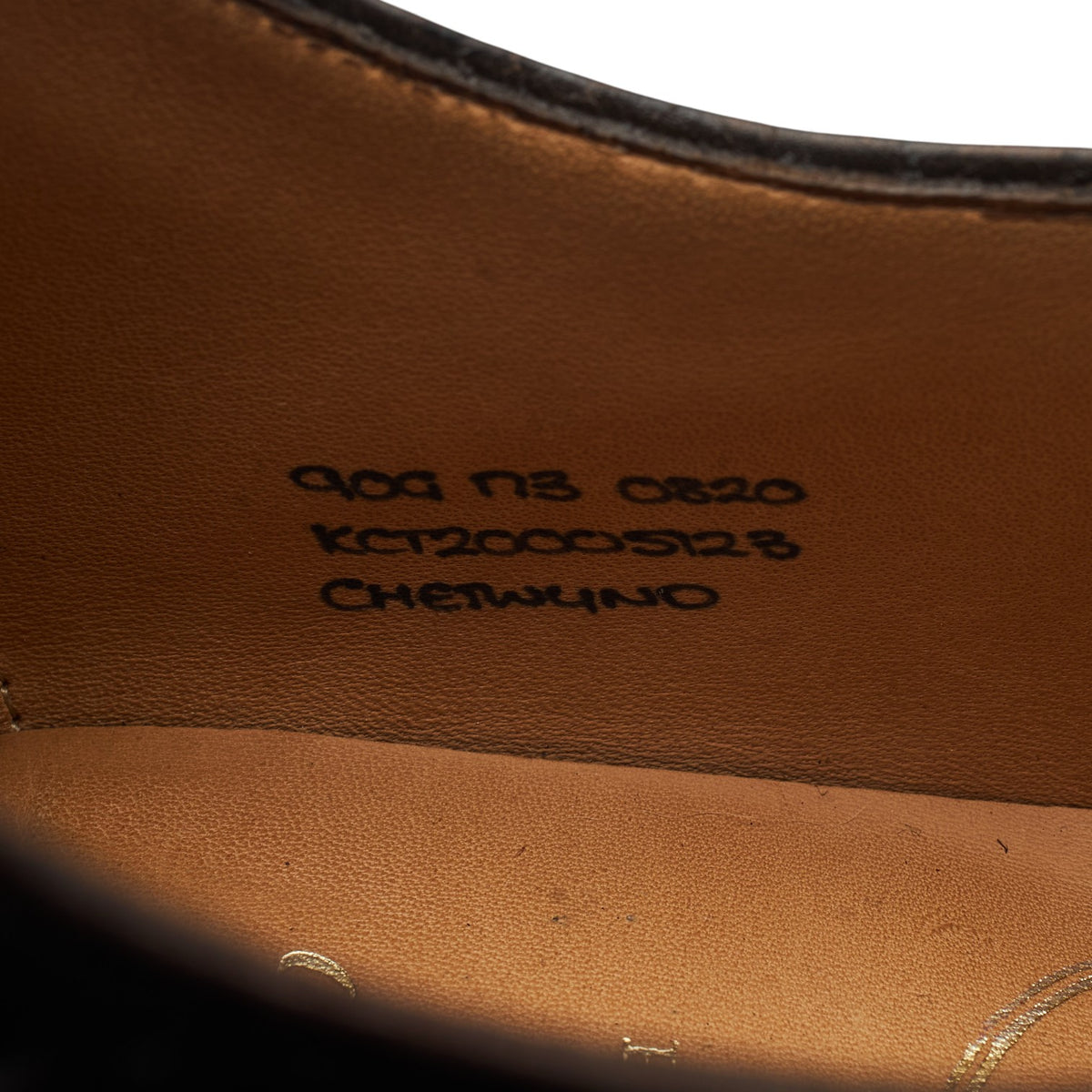 'Chetwynd' Dark Brown Leather Oxford Brogues UK 9 G