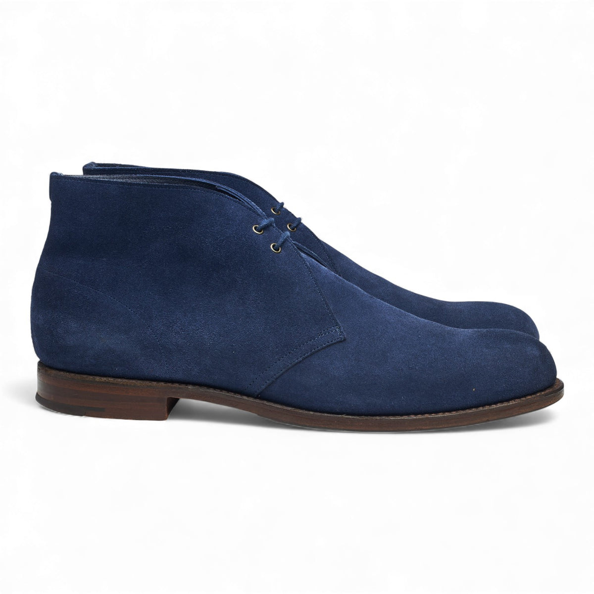 'Dexter' Blue Suede Chukka Boots UK 11 F