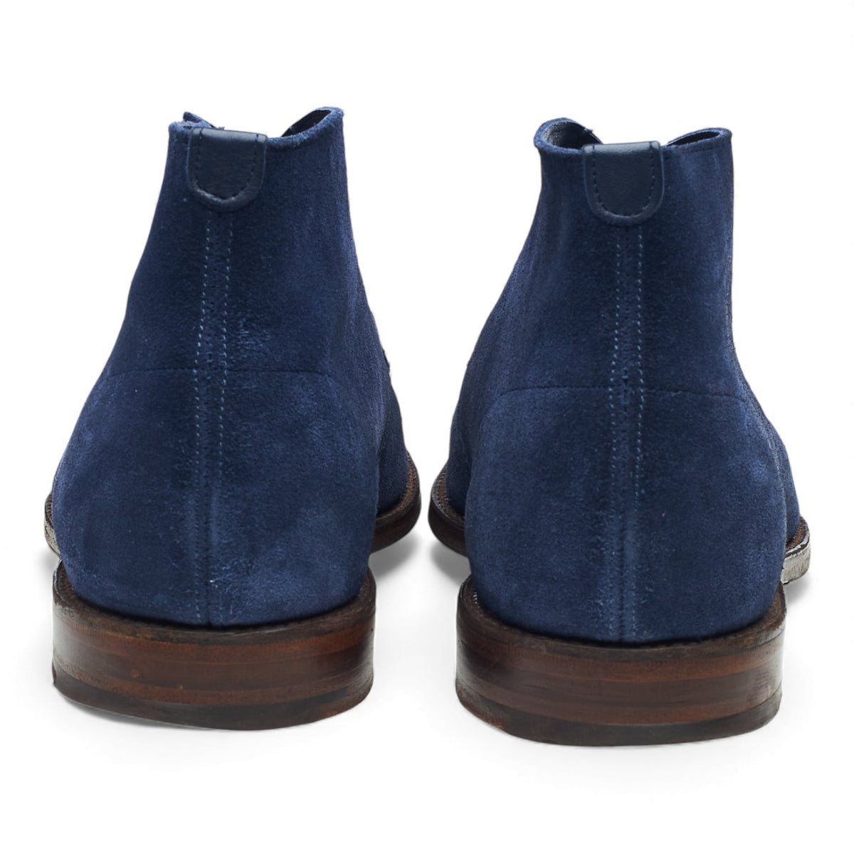 'Dexter' Blue Suede Chukka Boots UK 11 F