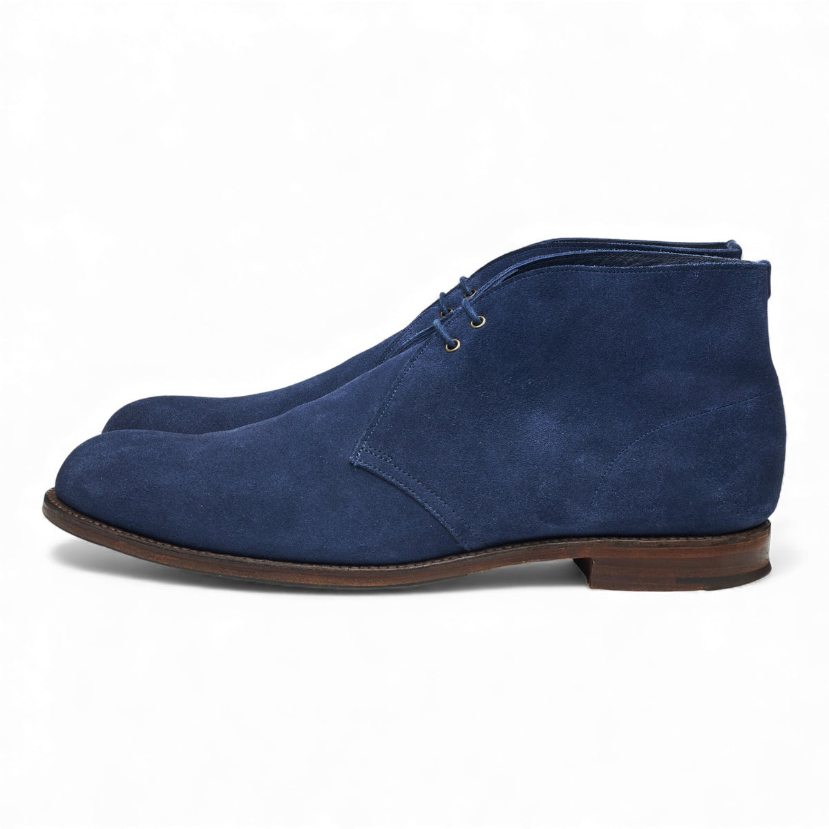 'Dexter' Blue Suede Chukka Boots UK 11 F