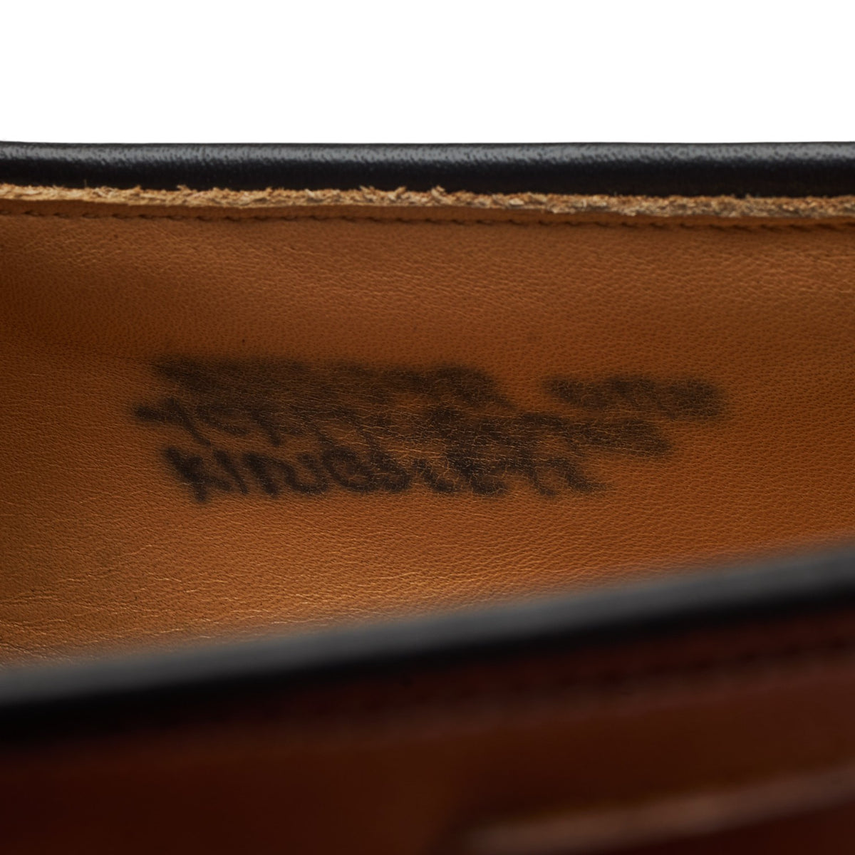 'Kingsley 2' Tan Brown Leather Tassel Loafers UK 8.5 F