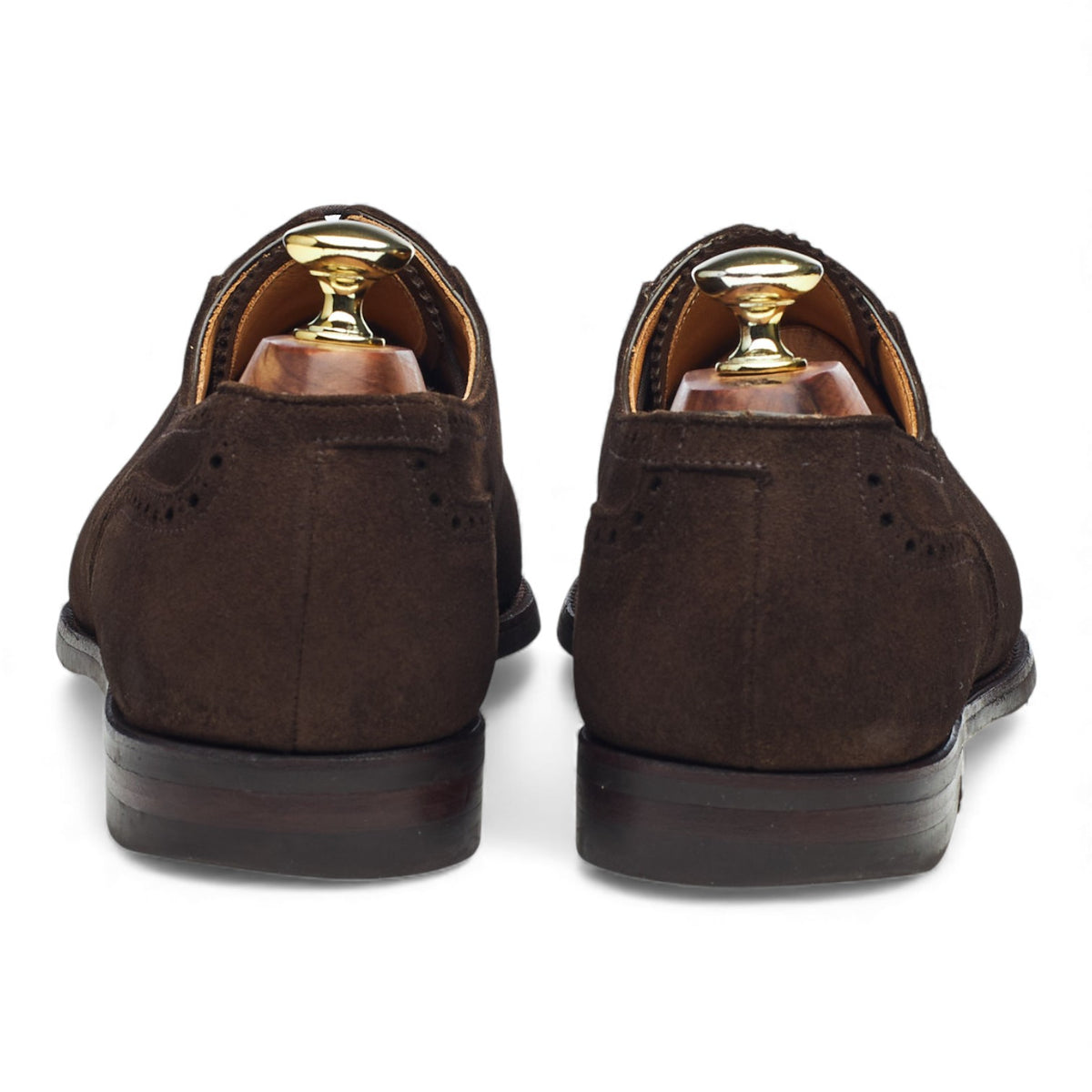'Westbourne' Dark Brown Suede Oxford UK 7 E