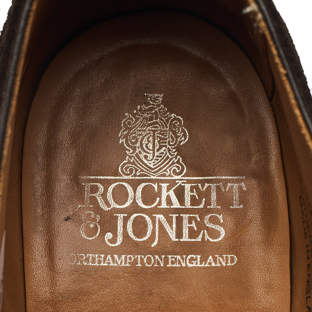 'Westbourne' Dark Brown Suede Oxford UK 7 E